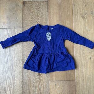 Carter’s purple long sleeve dress size 18 months